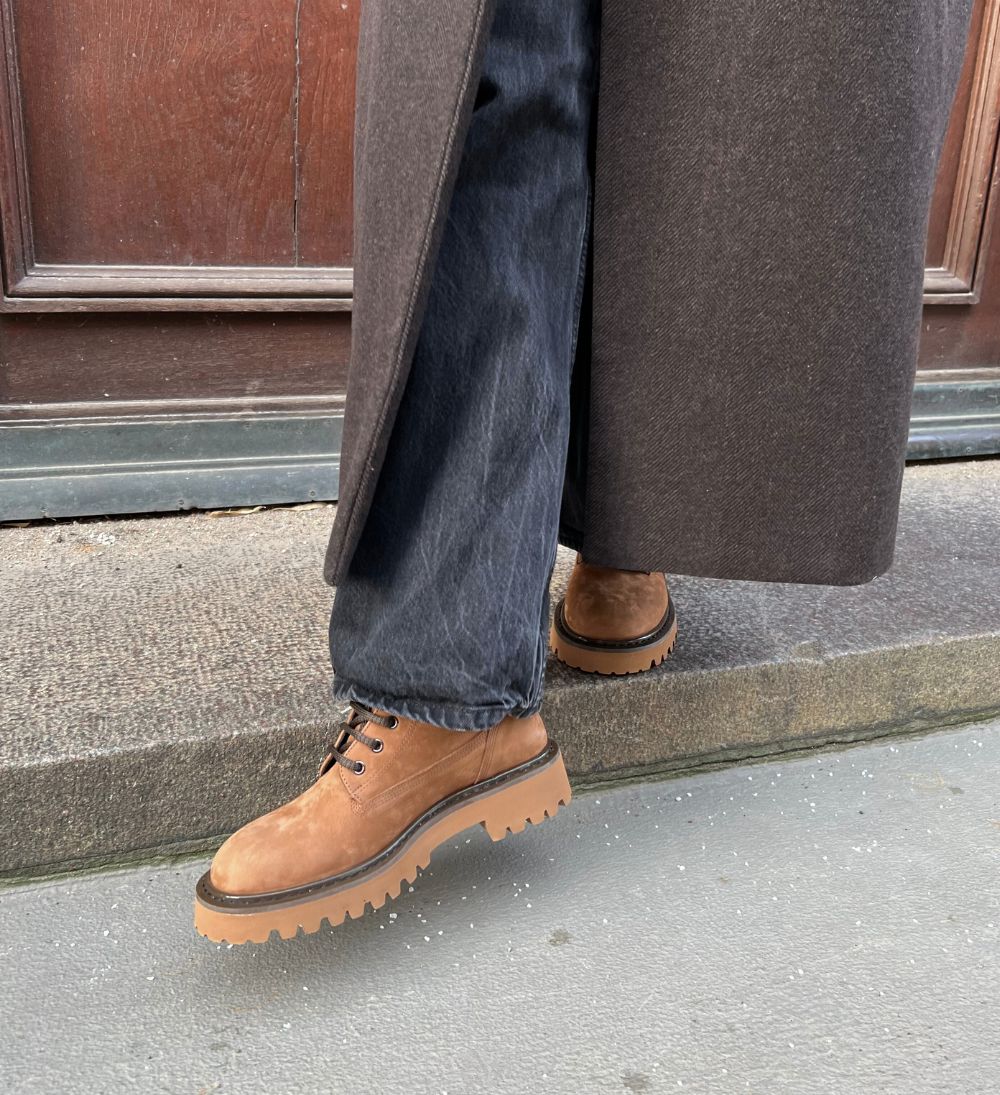 Nordhaven støvler, brun nubuck