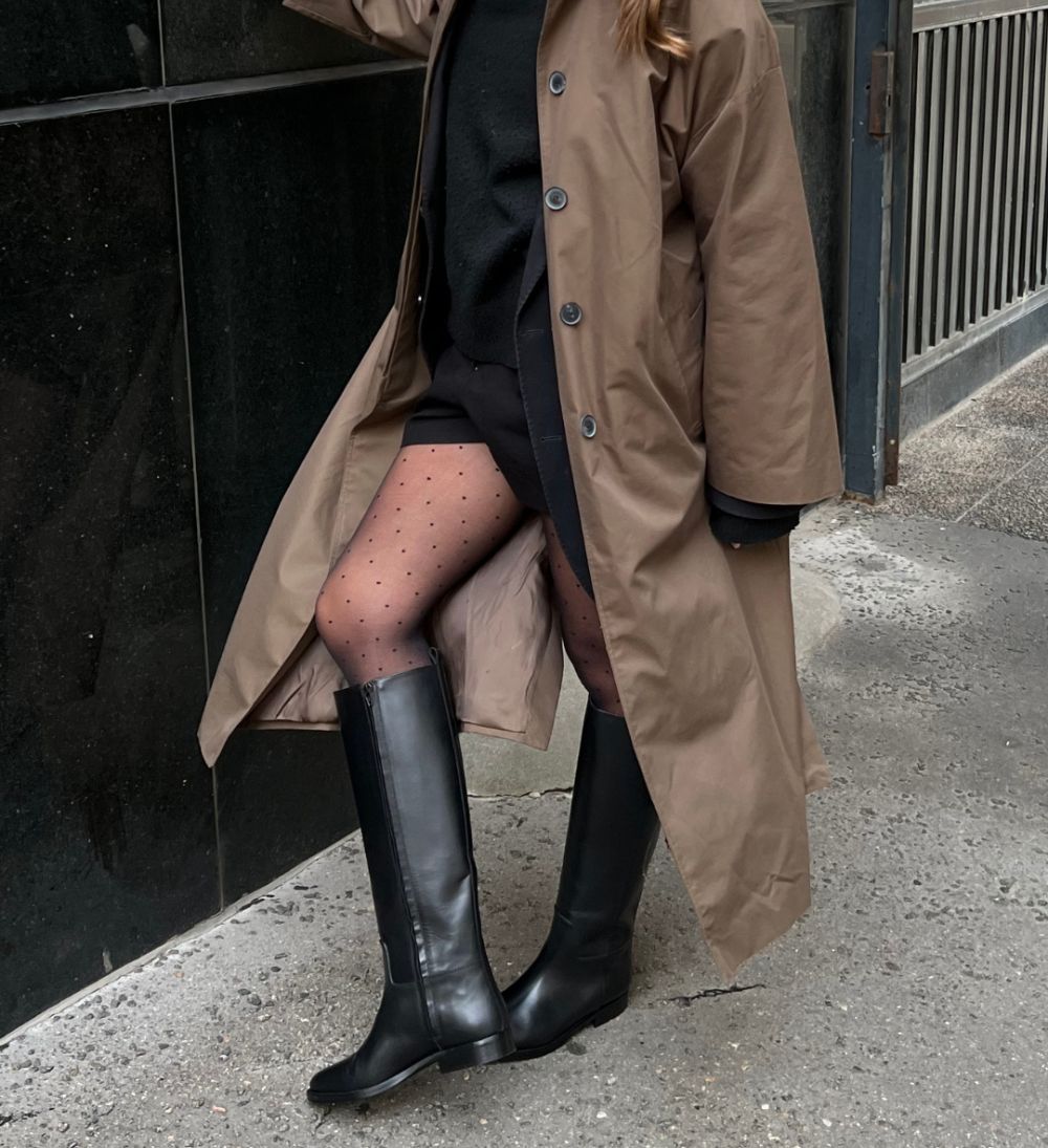 Izella støvler, sort læder