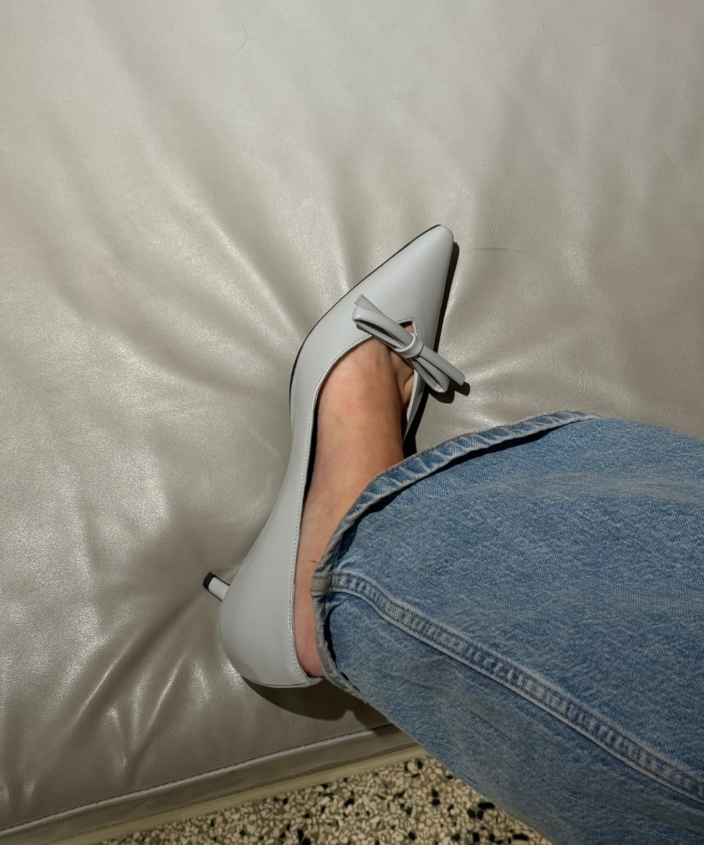 Bera 50 stilettos, ice leather