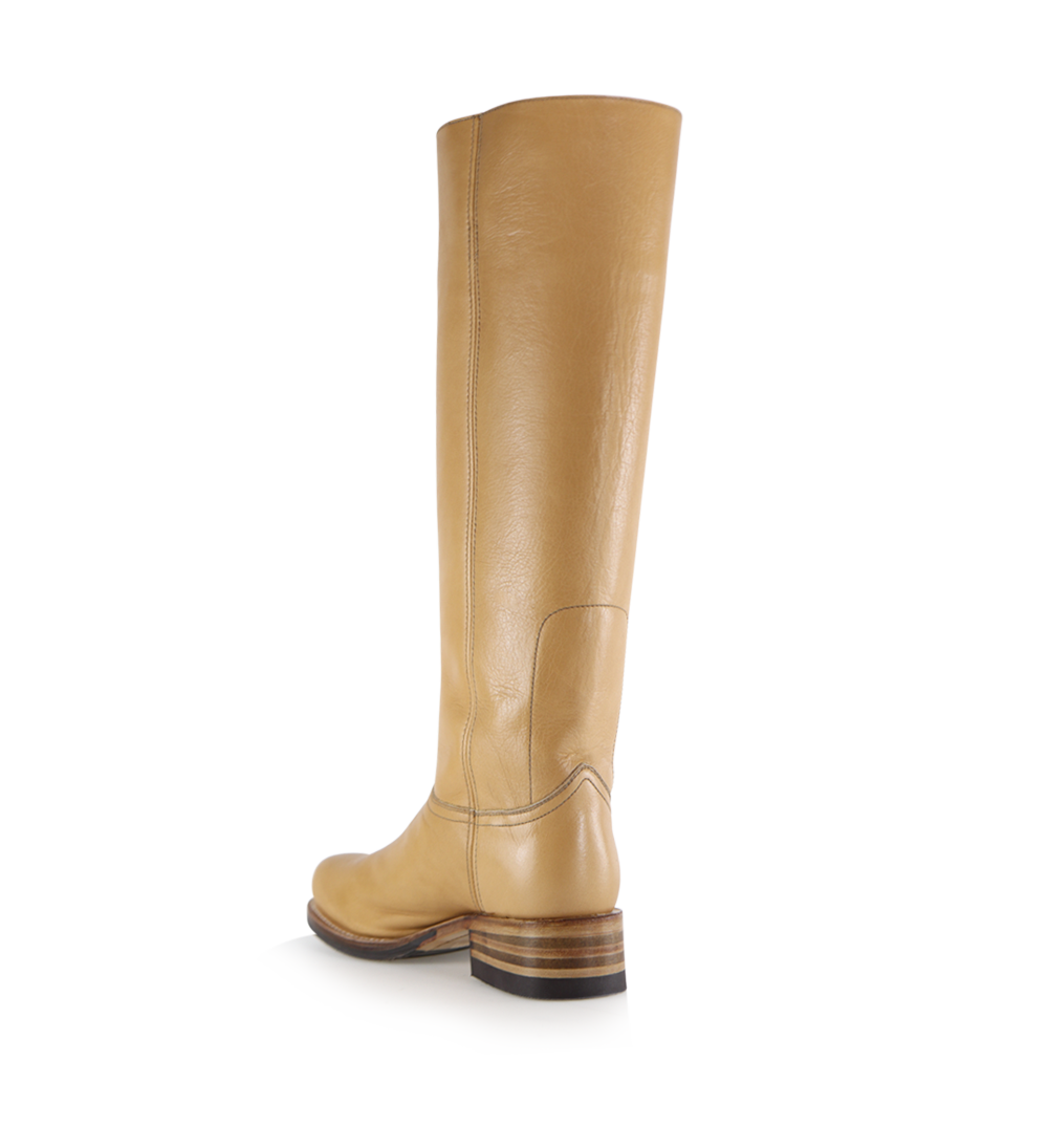 Achilla boots, oak leather