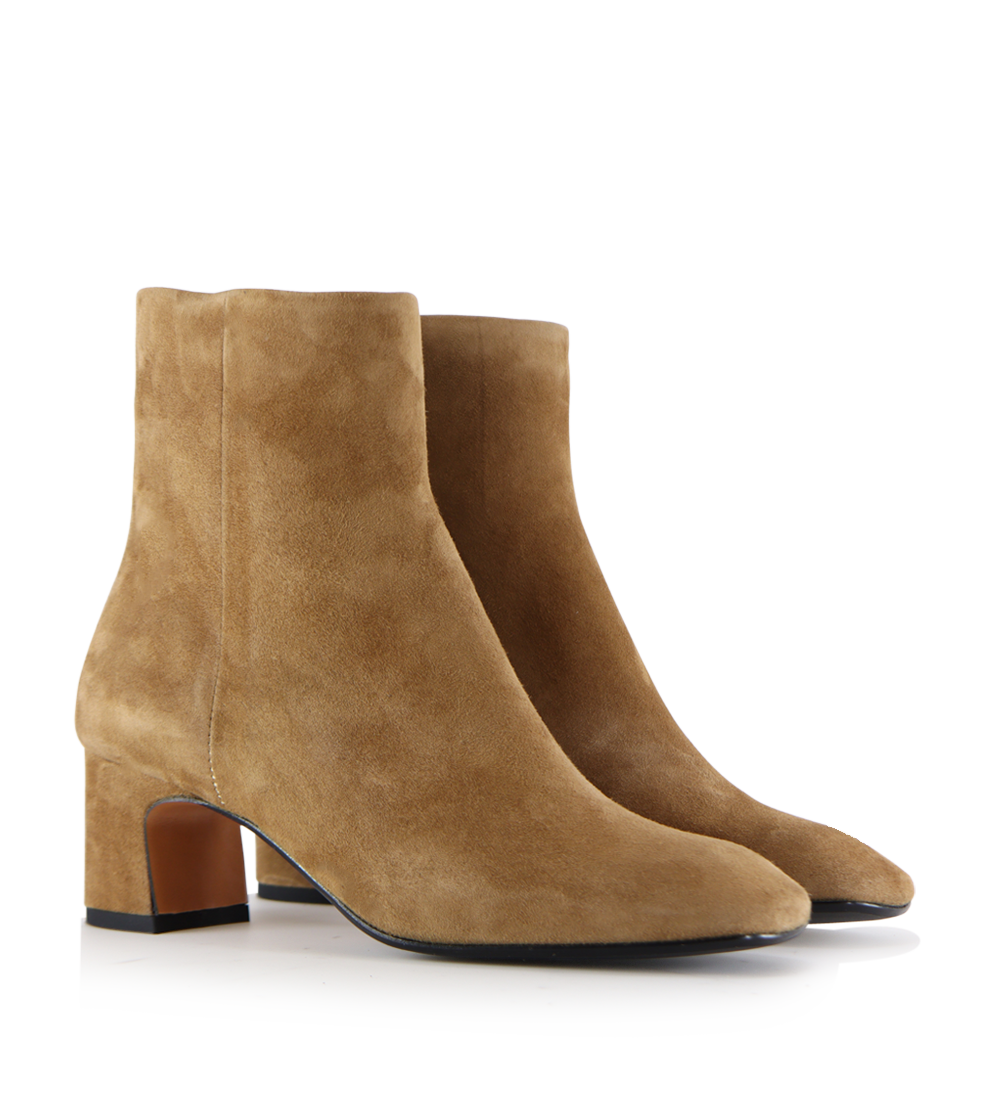 Alex 55 boots, brown suede