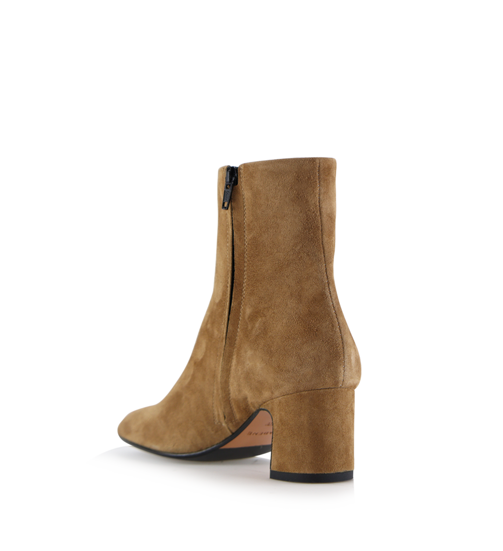 Alex 55 boots, brown suede