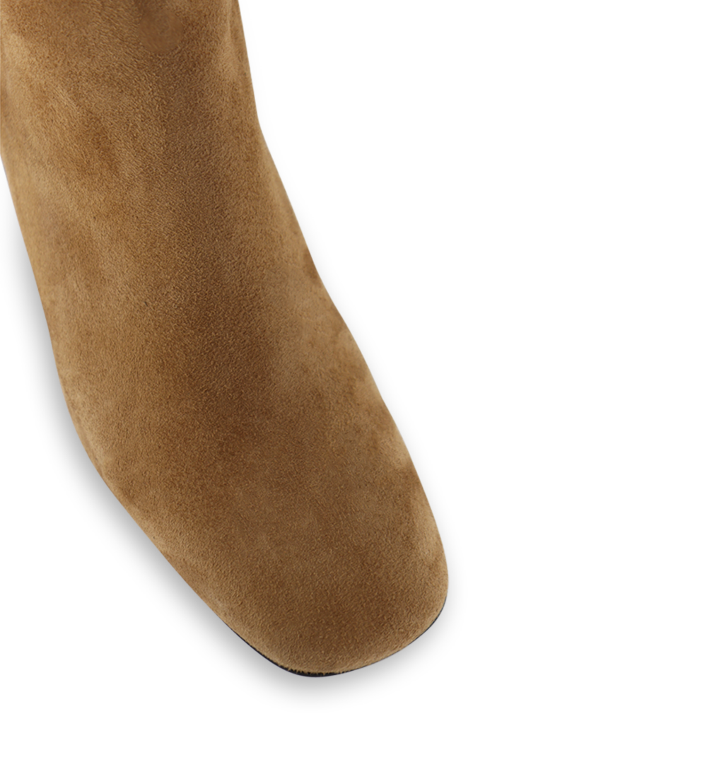 Alex 55 boots, brown suede