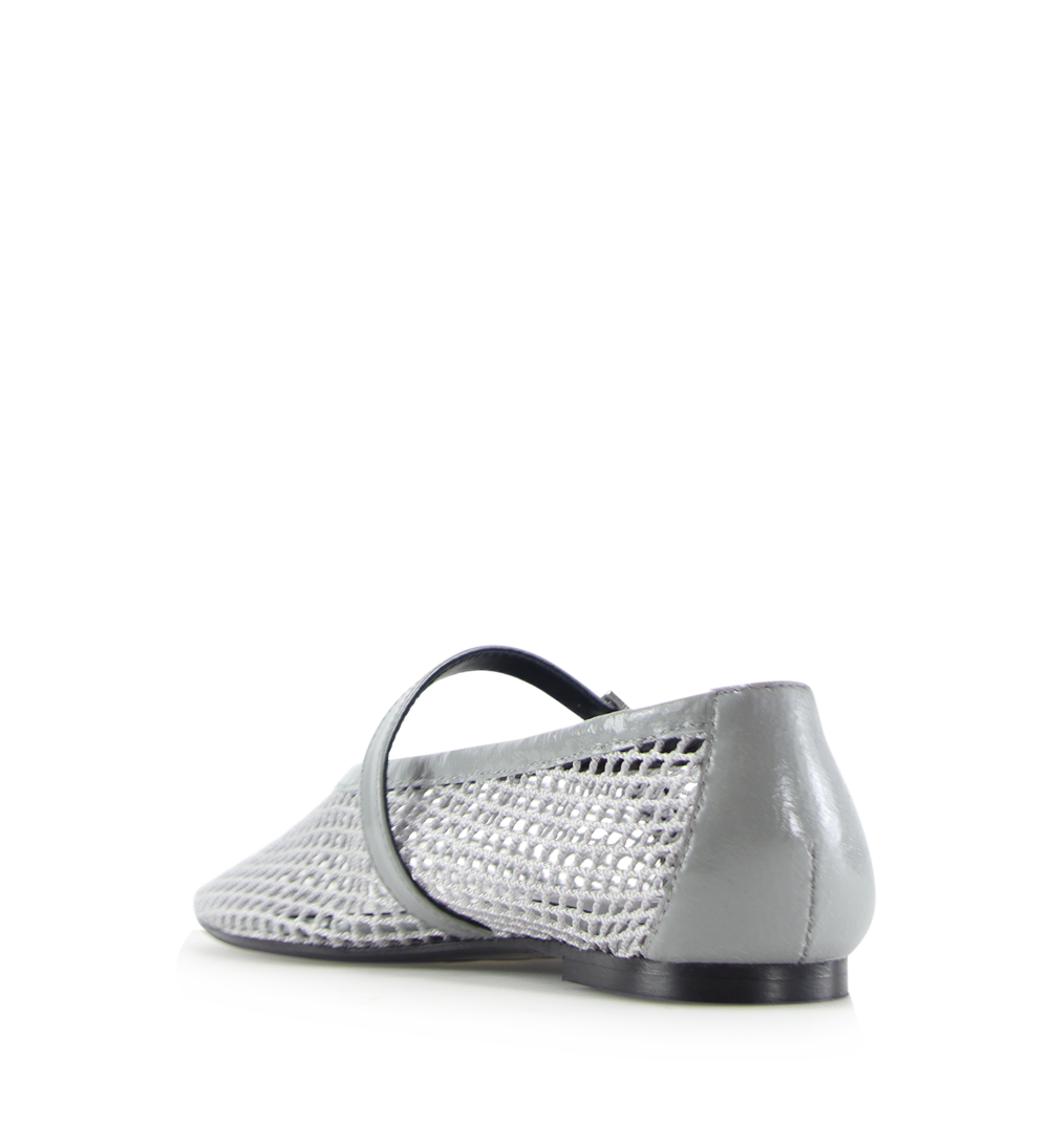 Papillion ballerina, grey mesh
