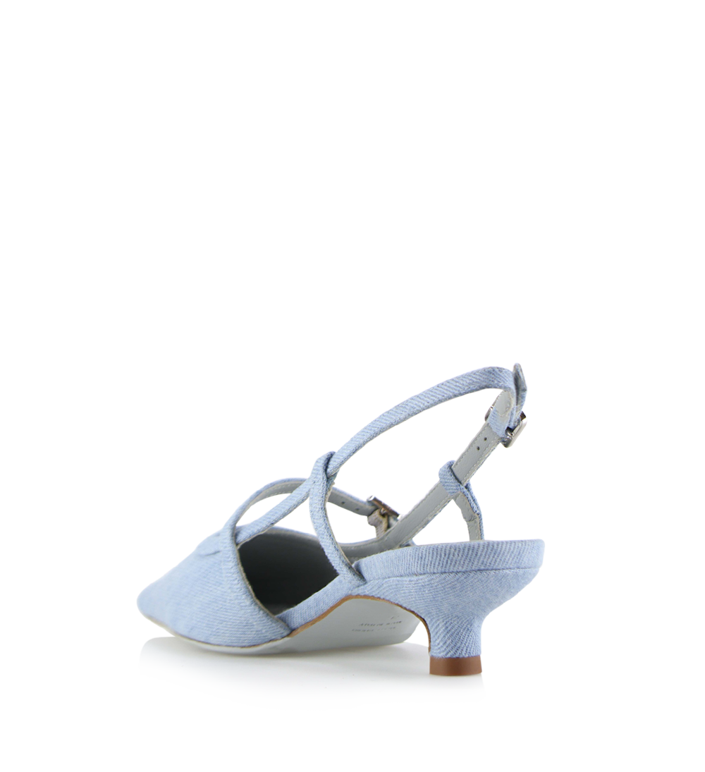 Elenne 35 slingback stilettos, Jeans