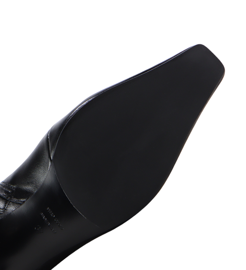 Elly 35 støvler, sort læder