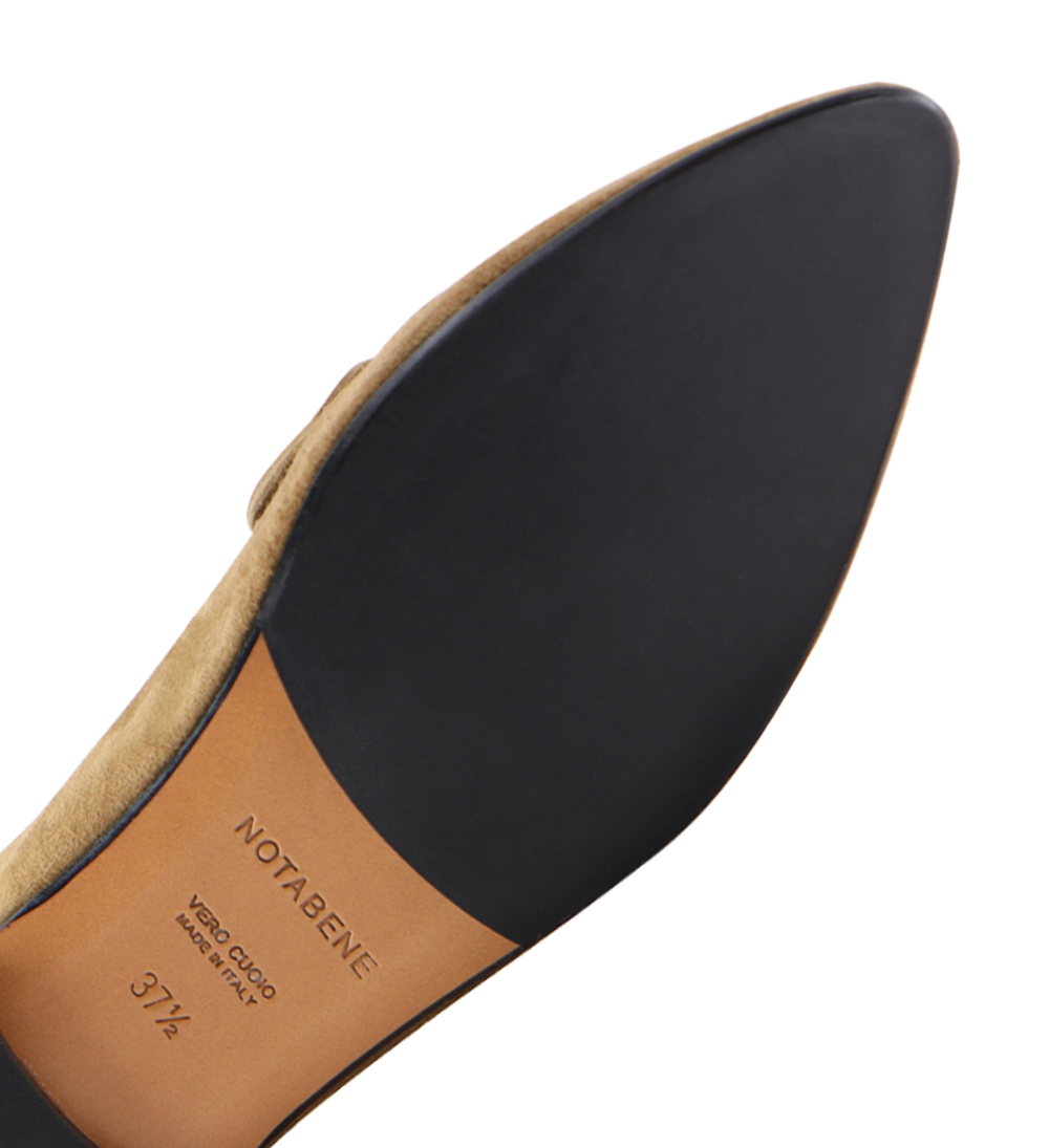 Romy II loafers, brun ruskind
