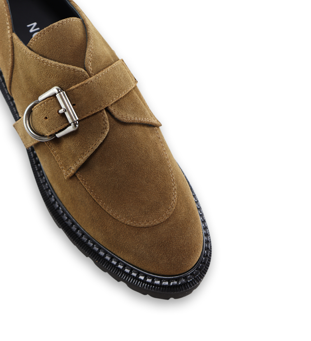 Tecla loafers, camel ruskind