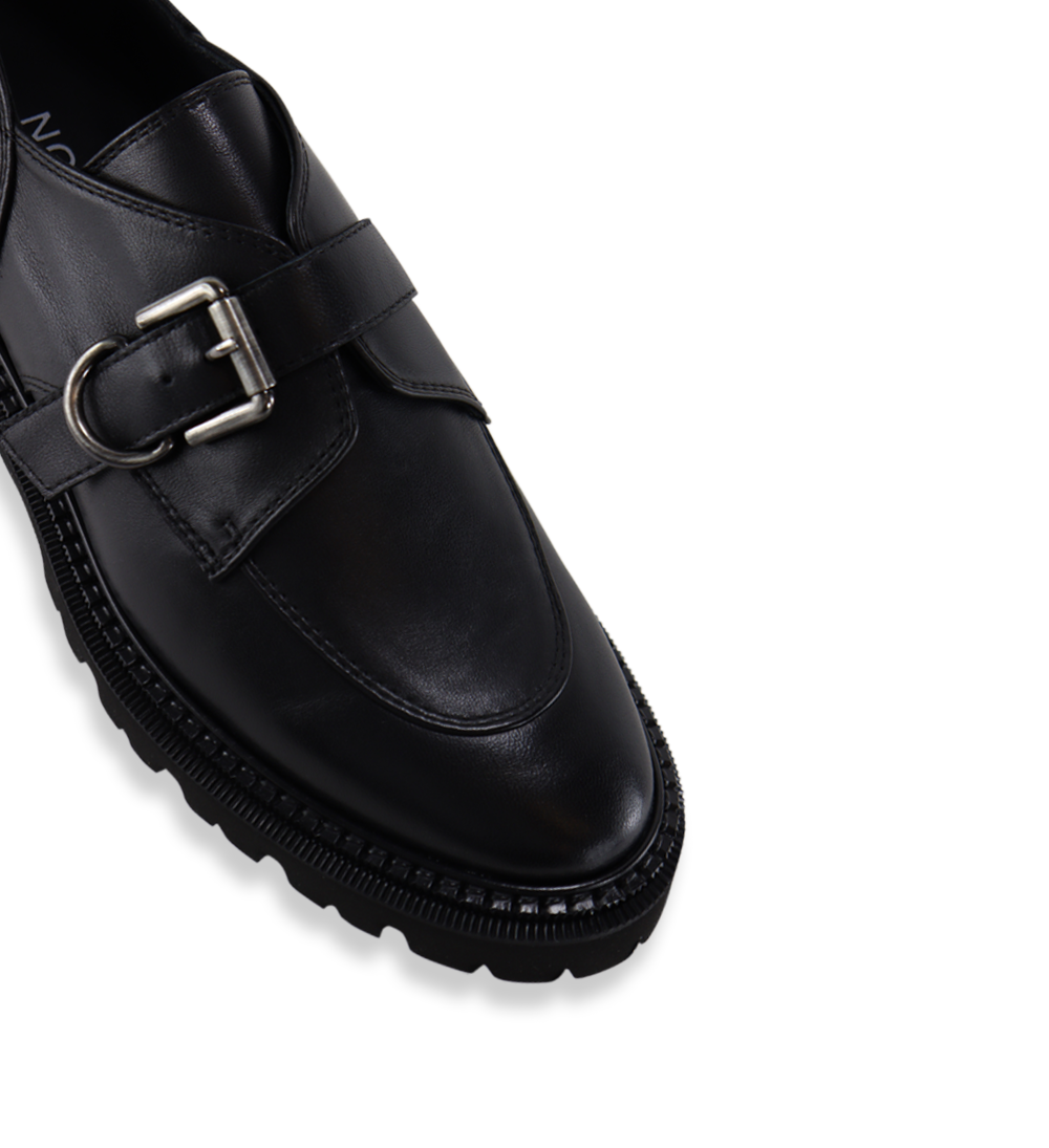 Tecla loafers, black leather