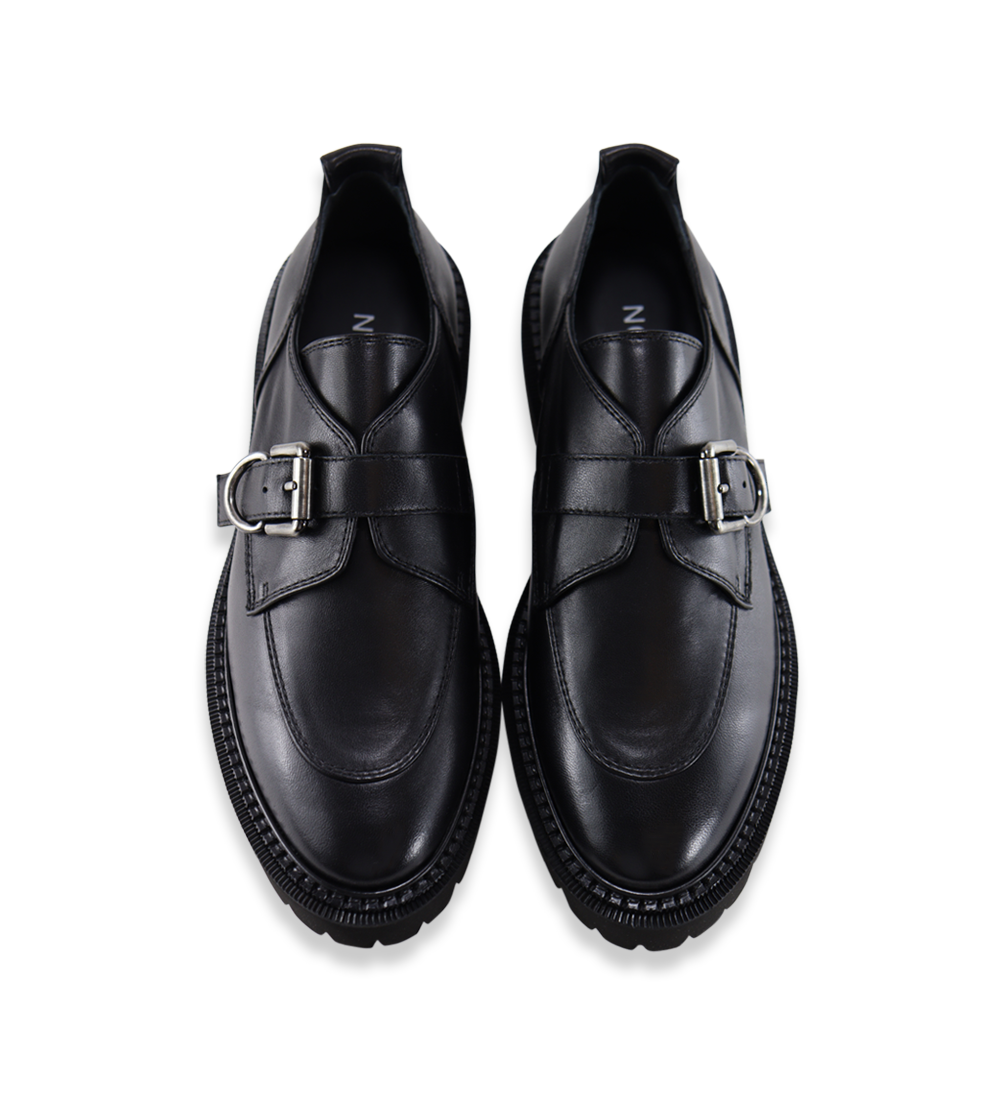 Tecla loafers, black leather