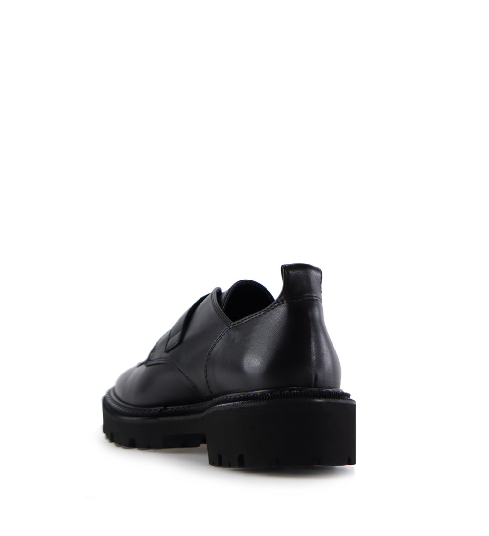 Tecla loafers, black leather