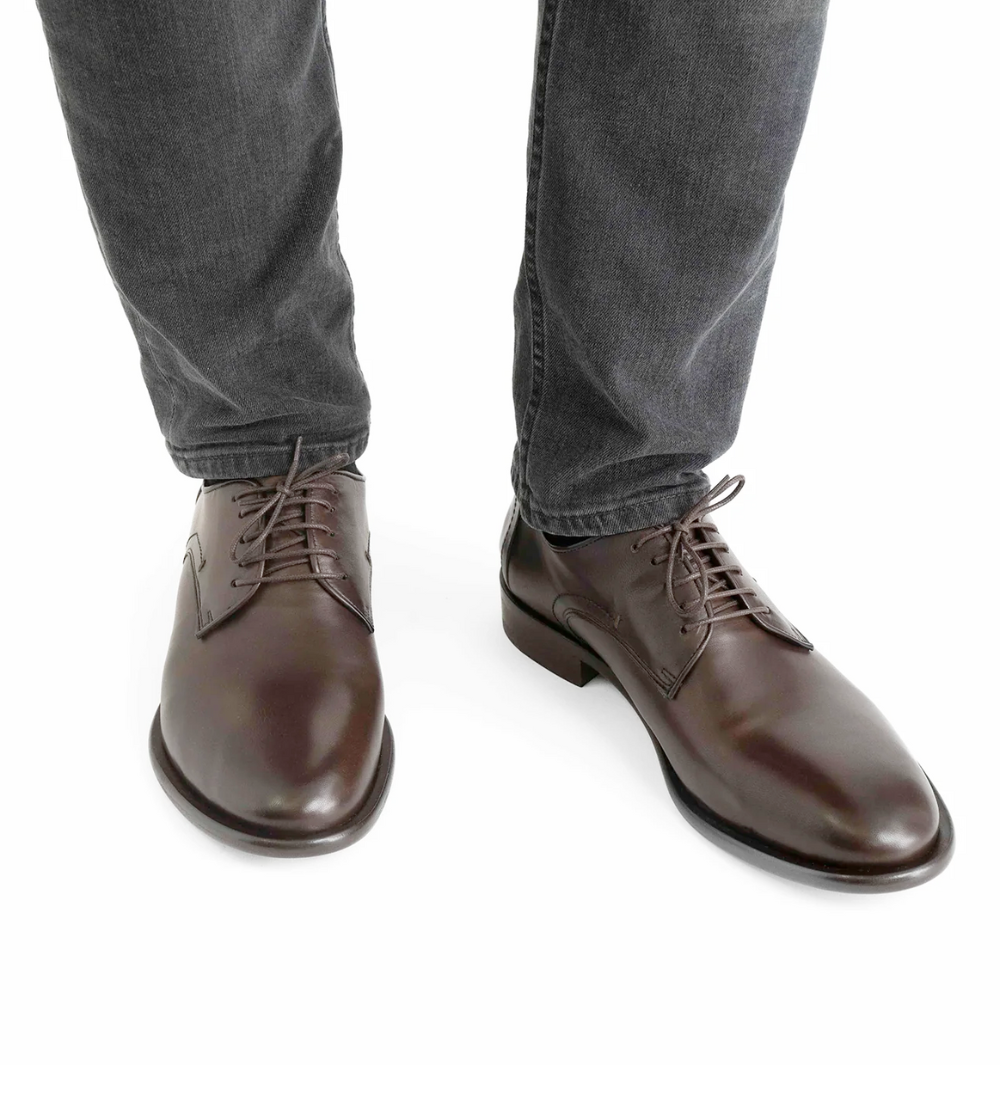 Santino lace-up shoes, brown leather