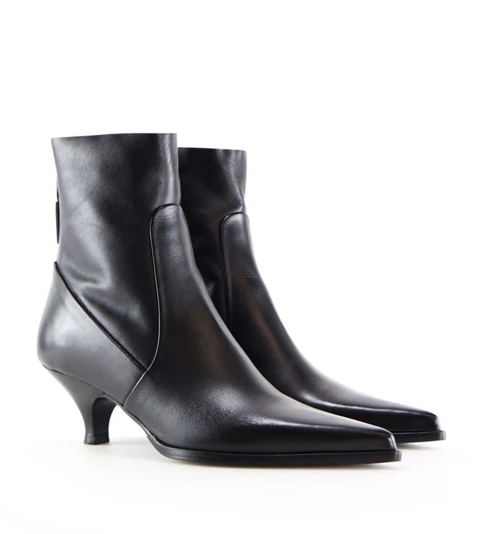 Yaz 50 støvler, sort læder