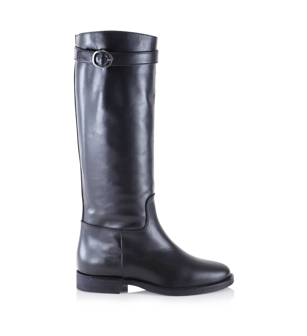 Isabel boots, black leather