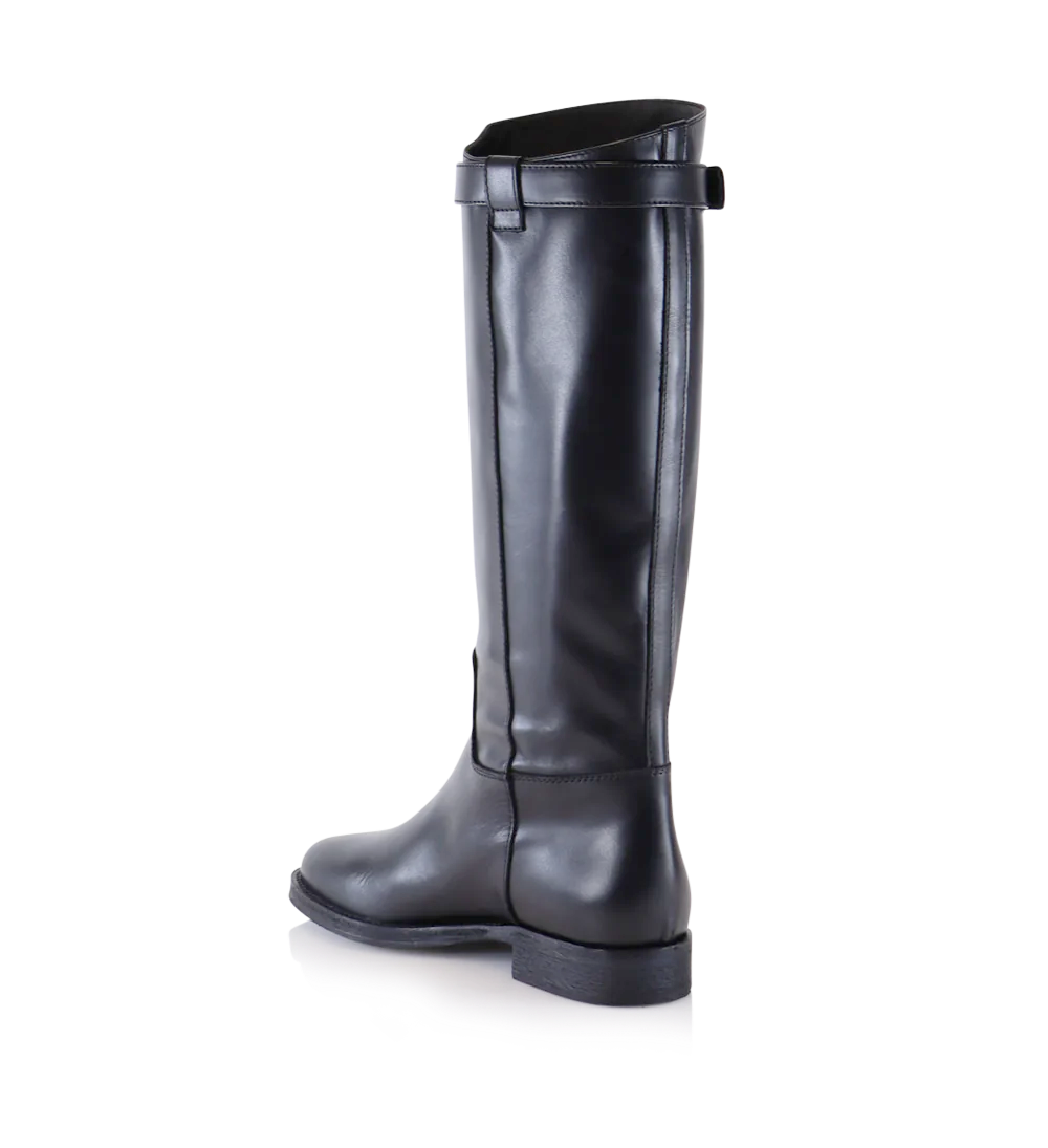 Isabel boots, black leather