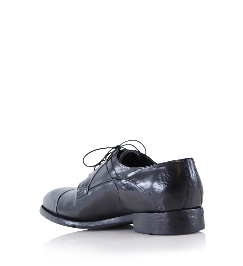 Elmo oxford shoes, black leather