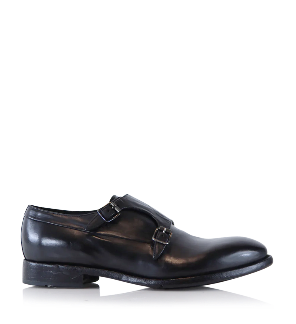Enzo oxford shoes, black leather
