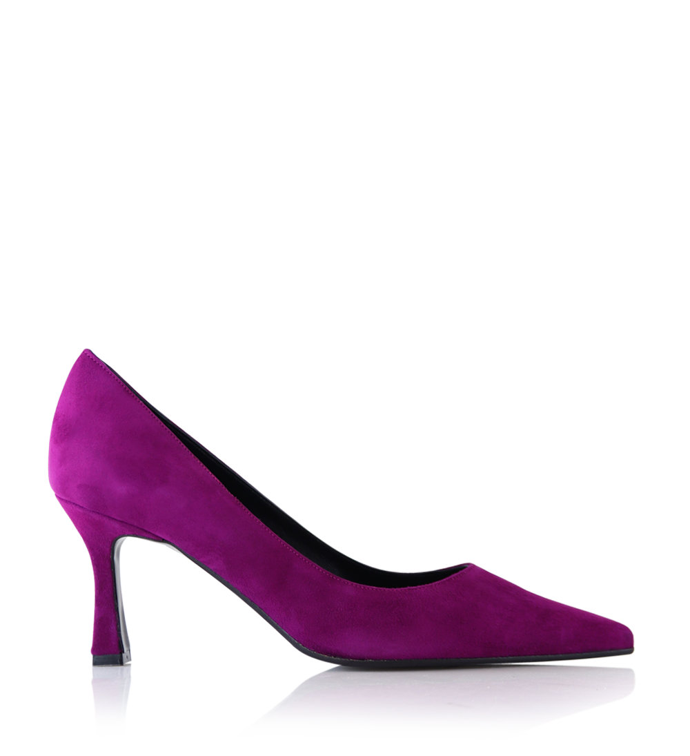 Emily 70 stilettos, fuxia suede