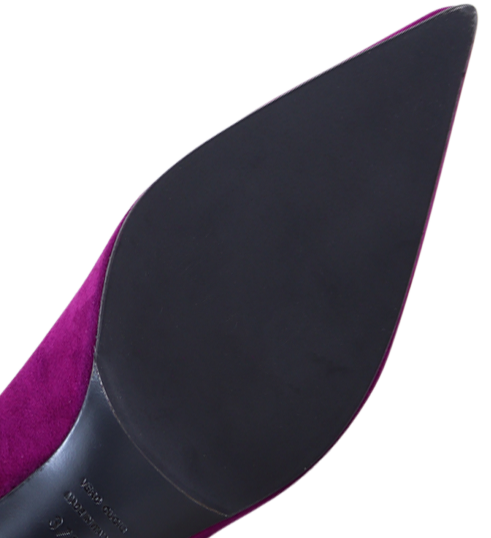 Emily 70 stilettos, fuxia suede