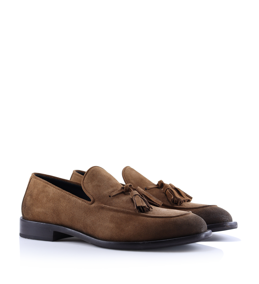 Vico loafers, camel suede