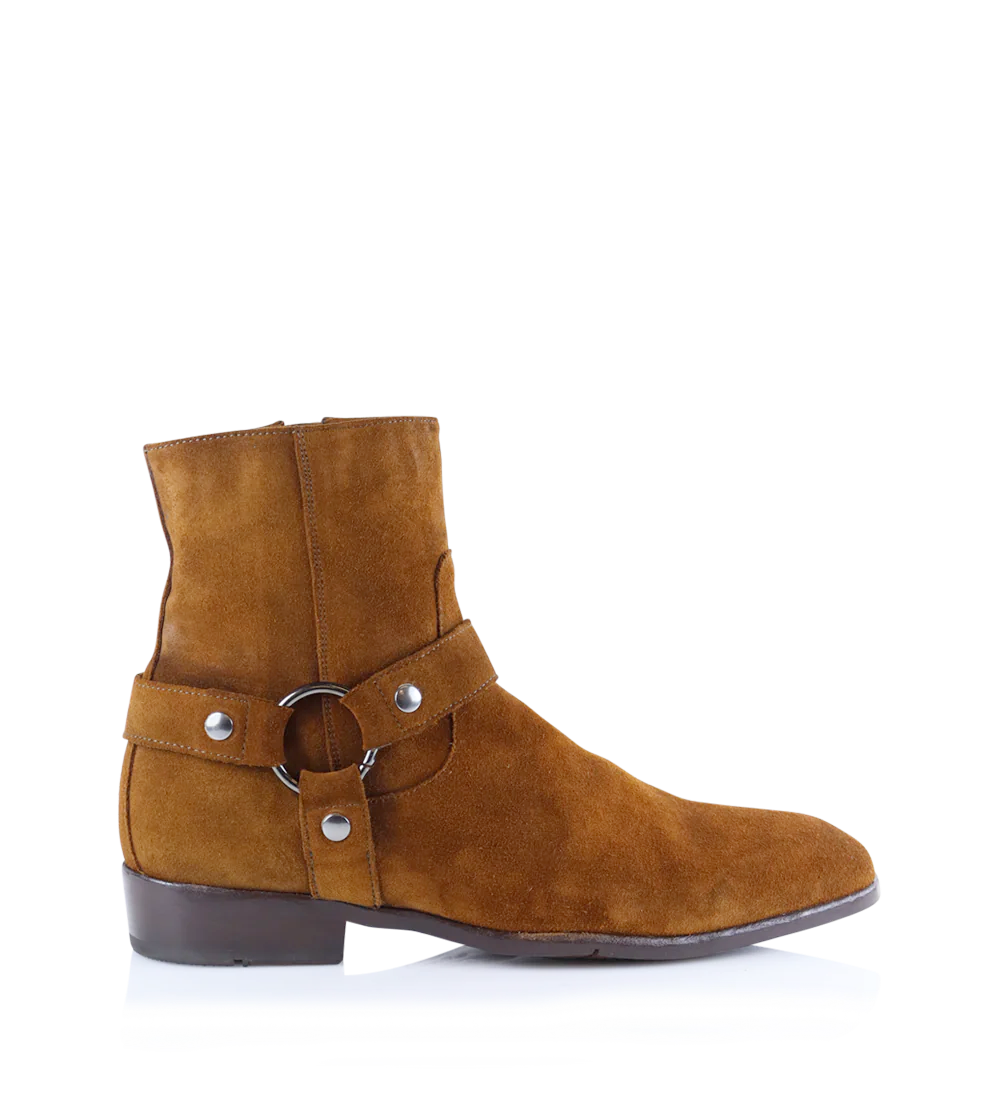 Lenny boots, brown suede