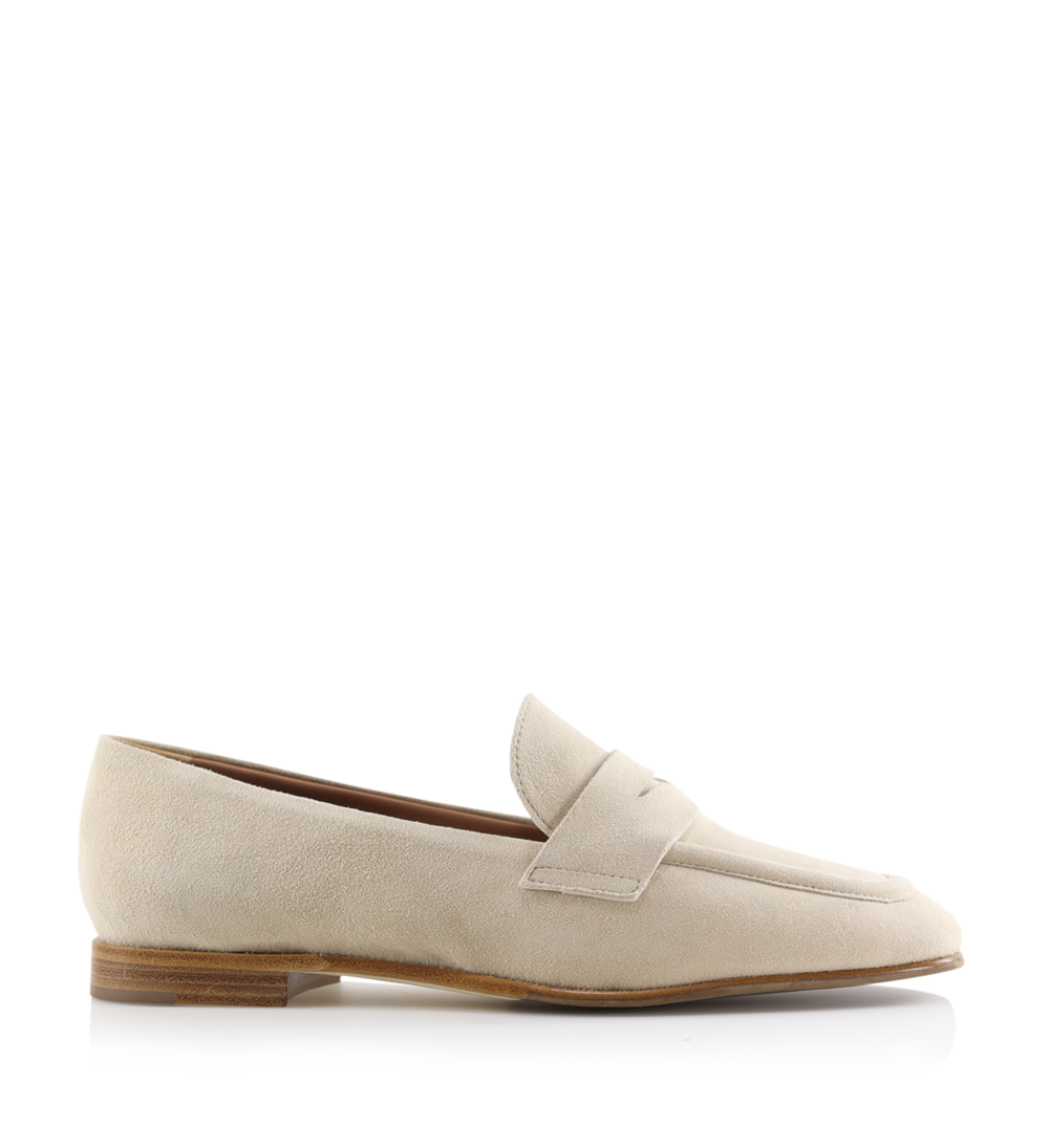 Bless loafers, beige suede