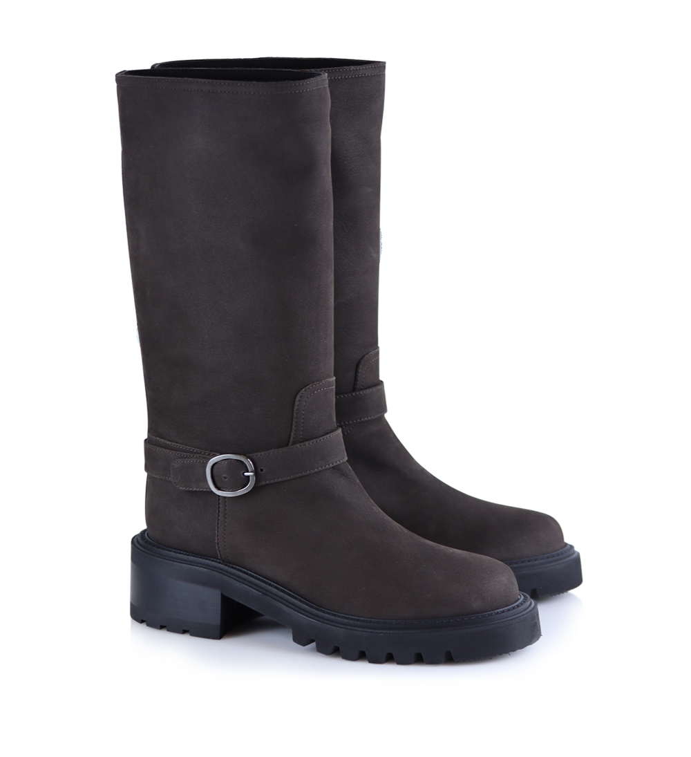 Sarina boots, brown suede