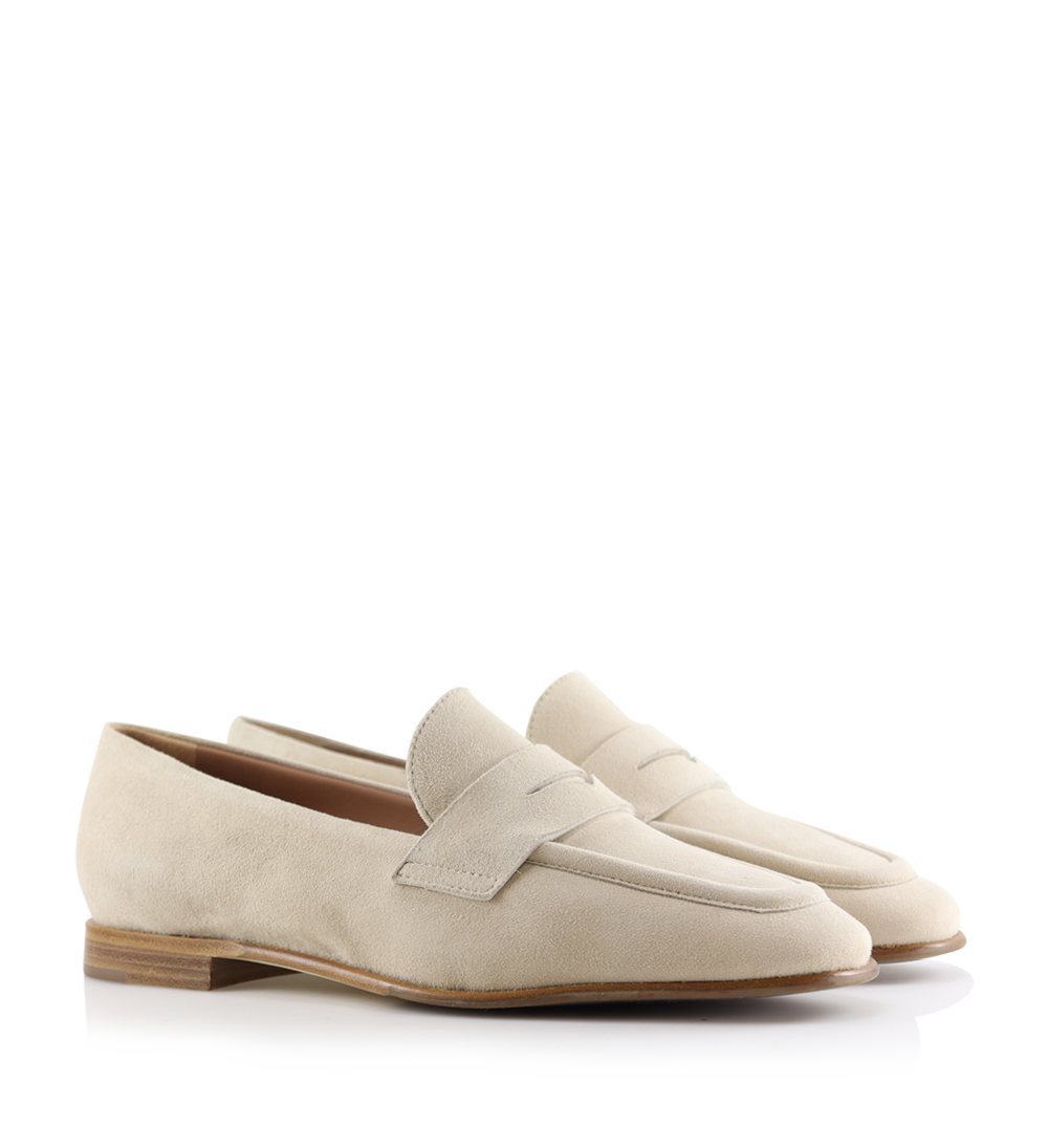 Bless loafers, beige ruskind