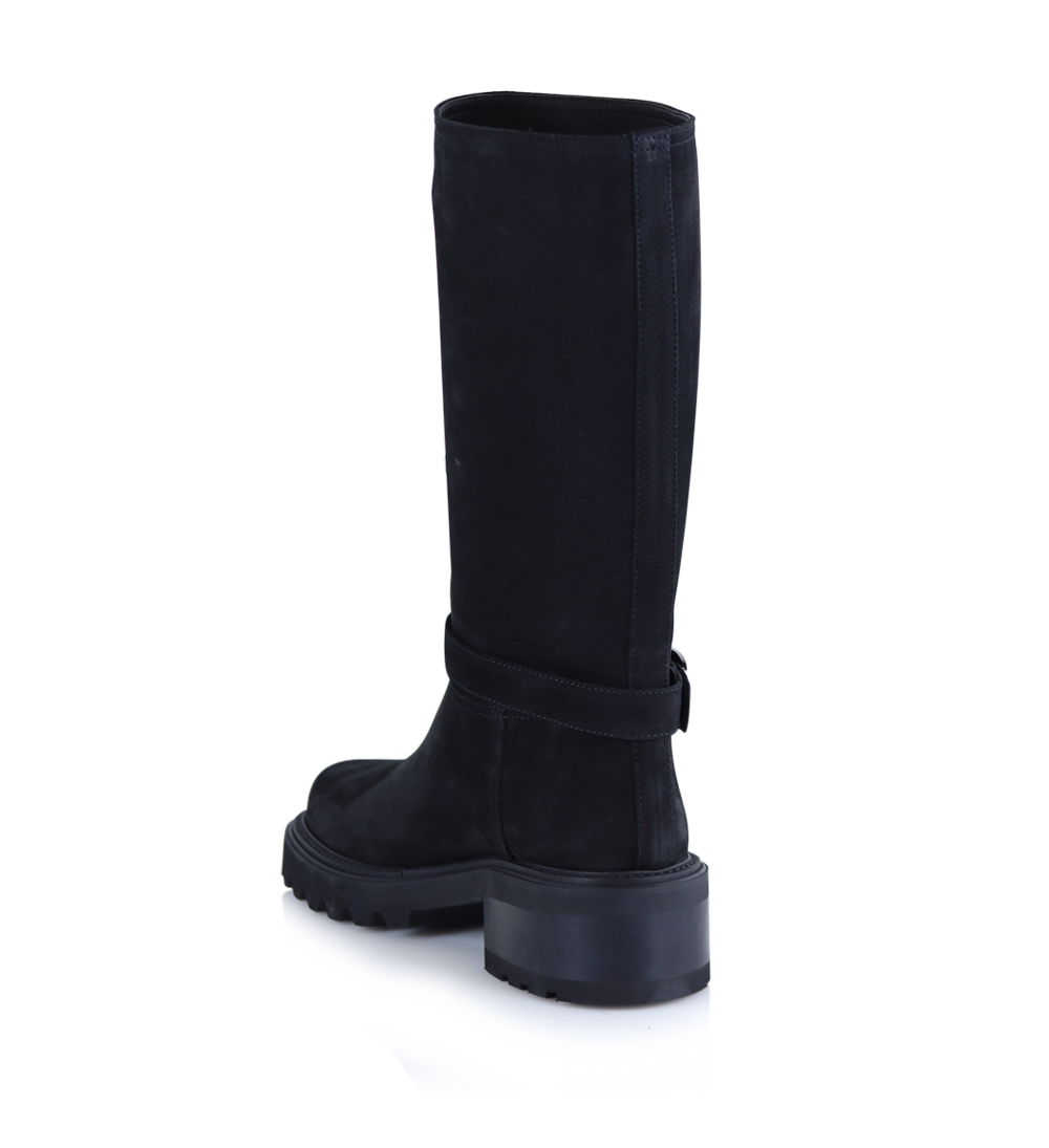 Sarina boots, black suede