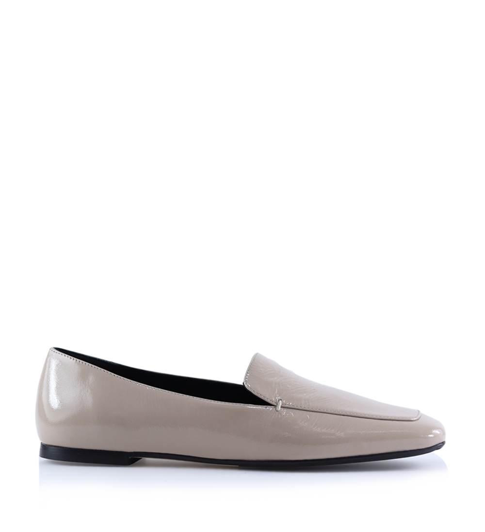 Barbara loafers, nude lak