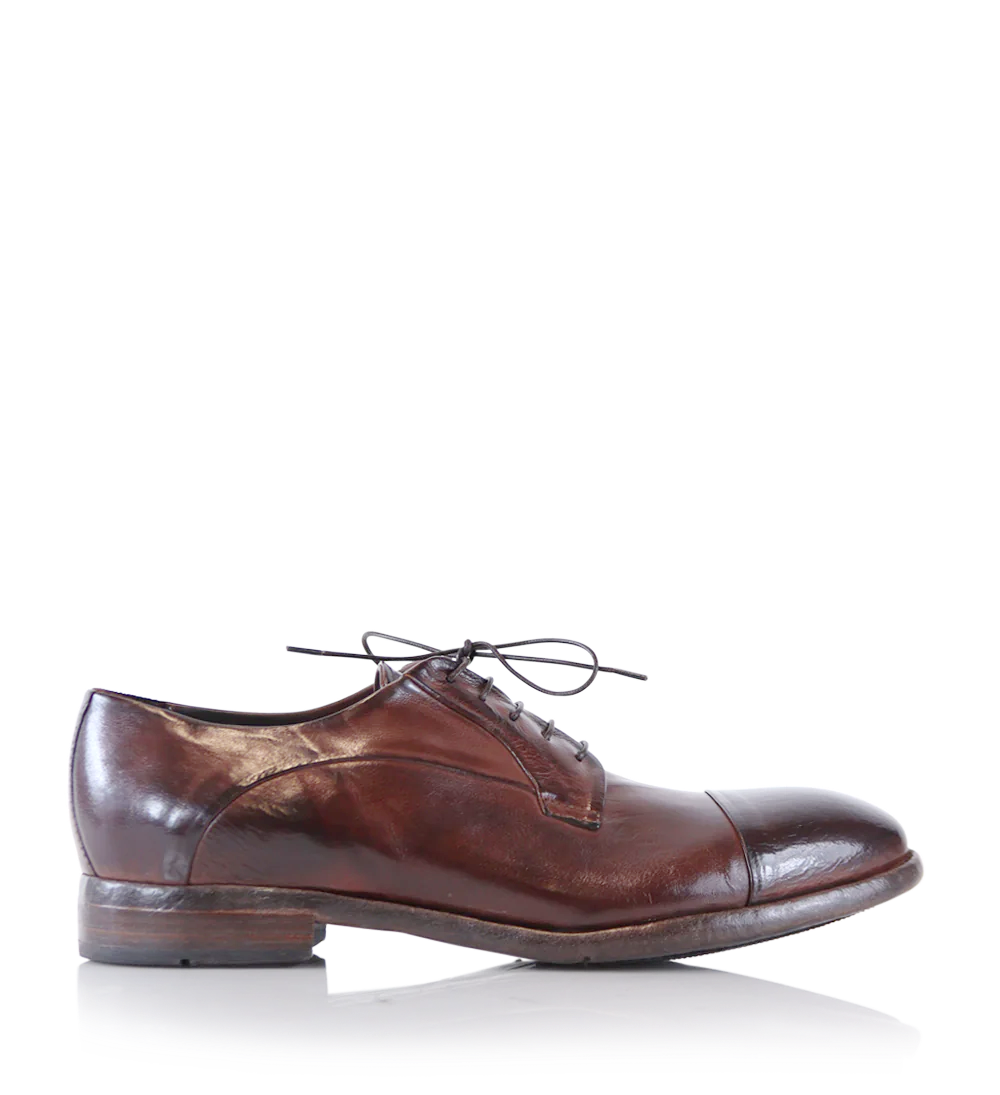 Elmo oxford shoes, brown leather