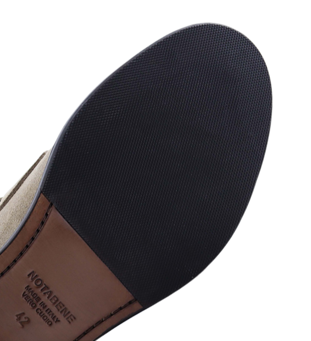 Valentino loafers, beige suede