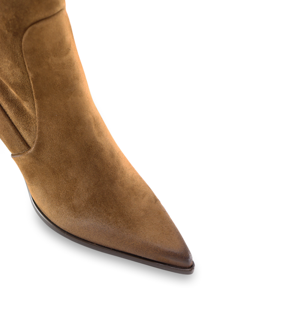 Yaz 50 støvler, brun ruskind