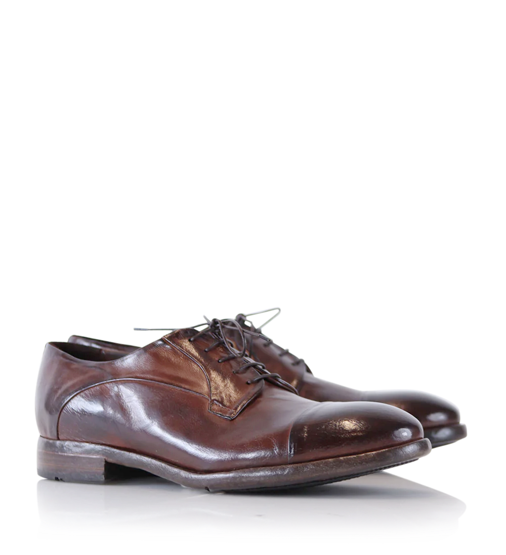 Elmo oxford shoes, brown leather