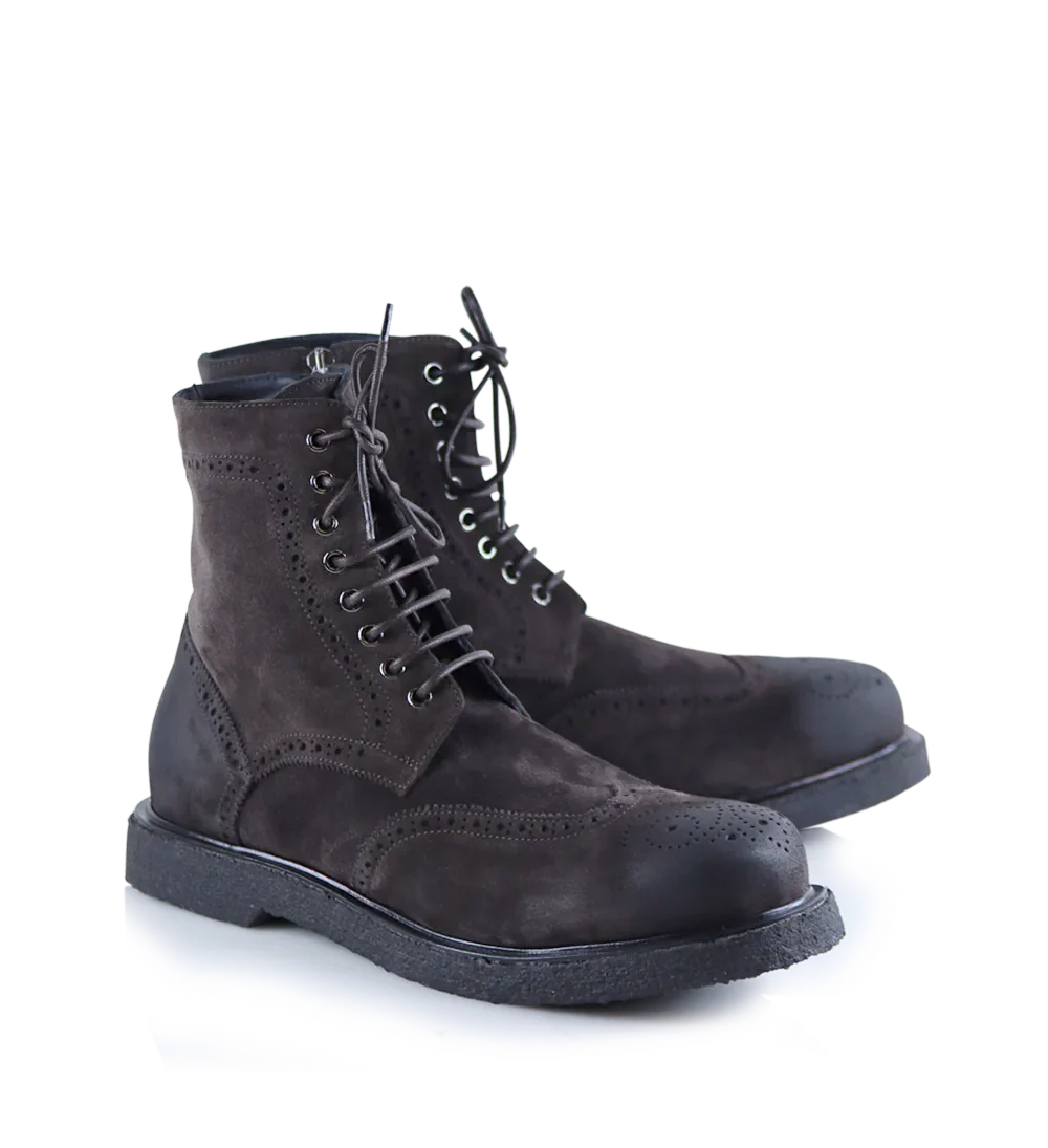 Raimondo boots, brown suede