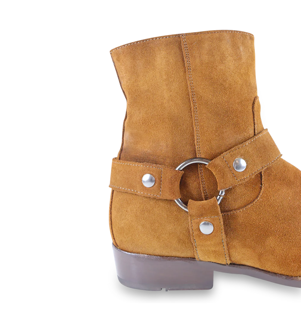Lenny boots, brown suede