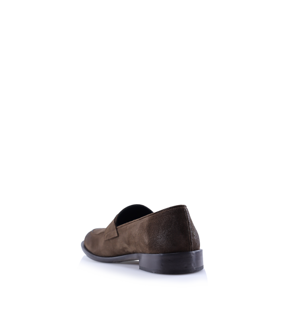 Valentino loafers, brown suede