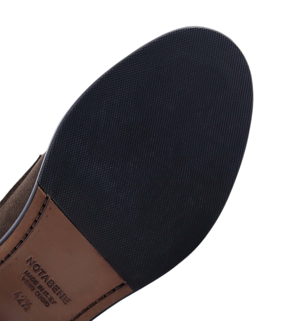 Valentino loafers, brown suede