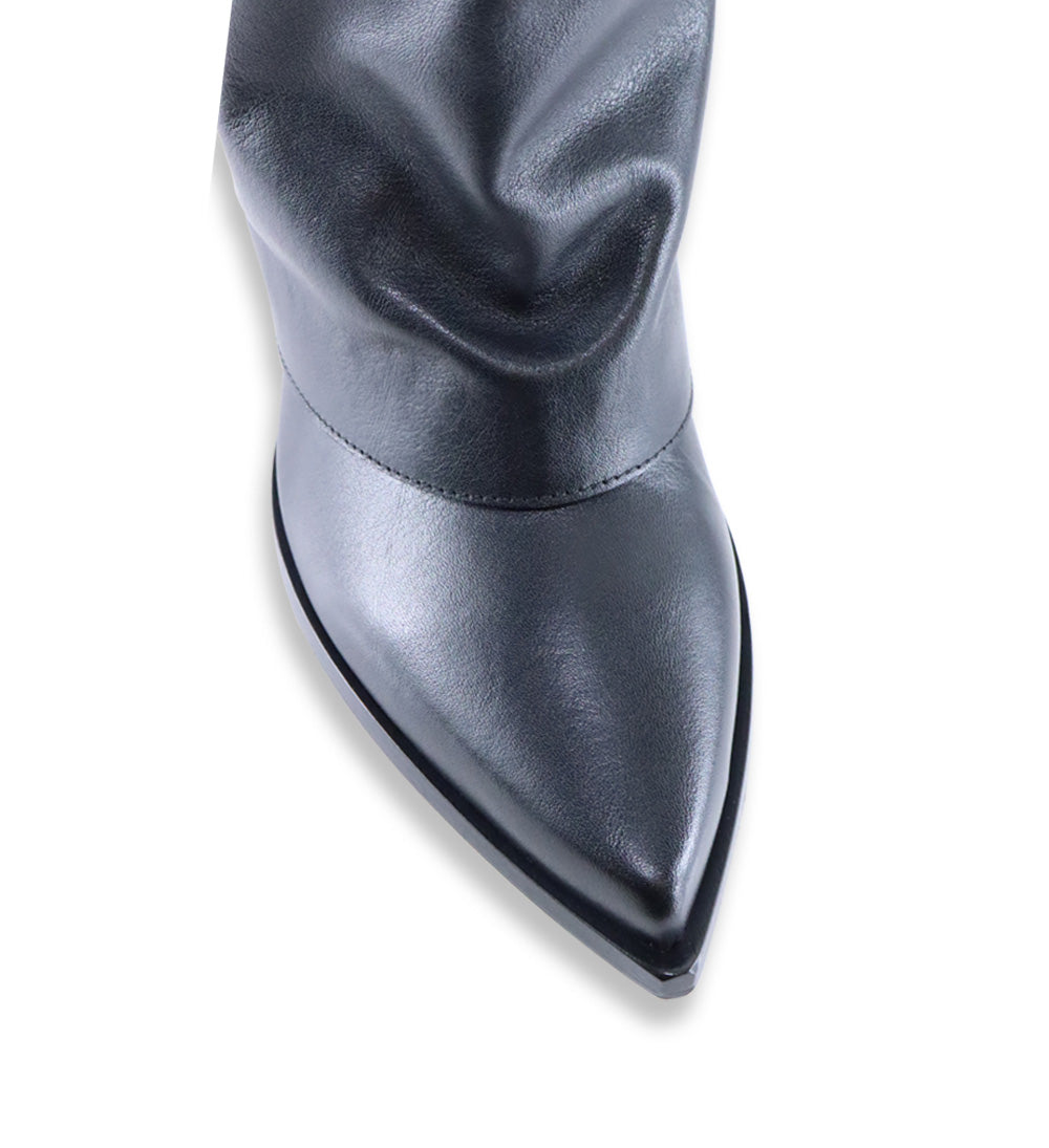 Zorro 60 boots, black leather