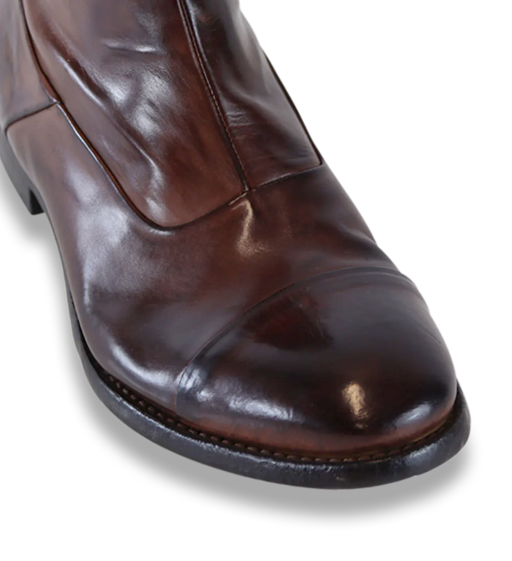 Emanuele boots, brown leather