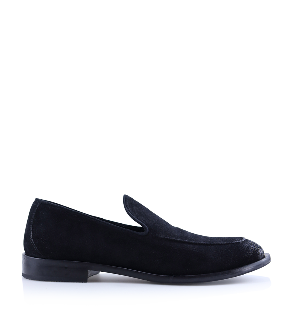 Vittorio loafers, black suede