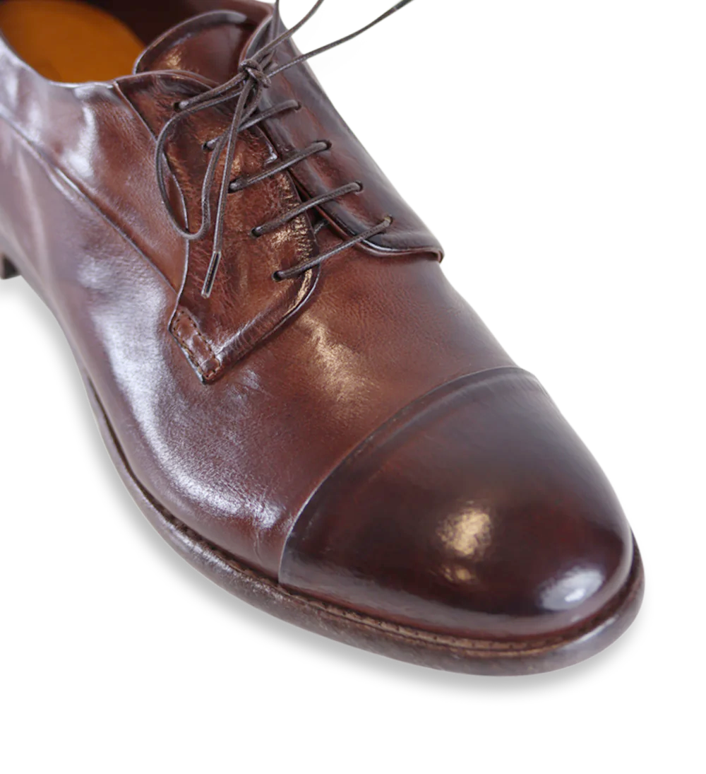 Elmo oxford shoes, brown leather