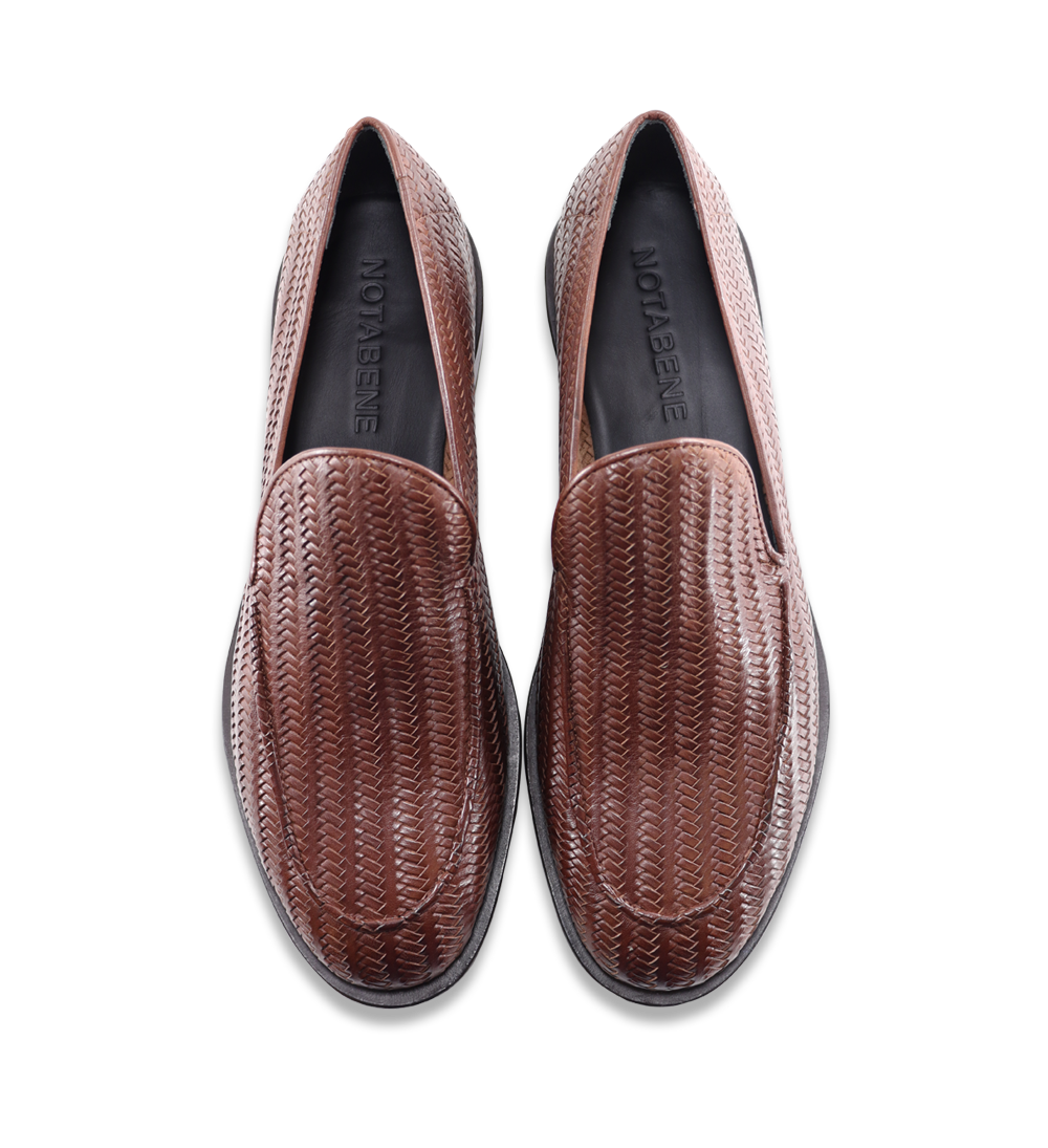 Vittorio loafers, brown leather