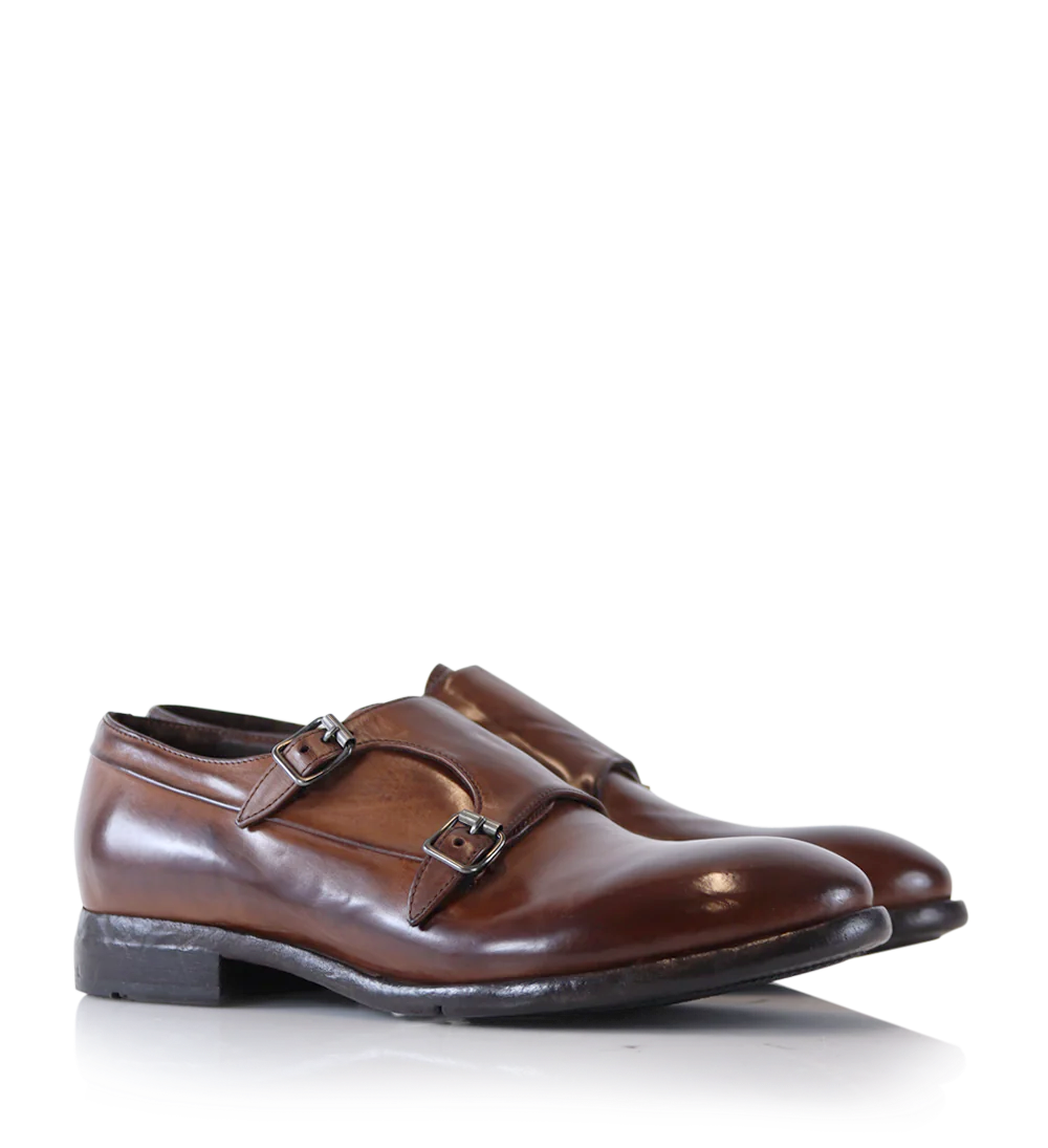 Enzo oxford shoes, brown leather