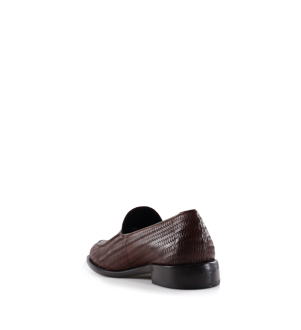 Vittorio loafers, brun læder