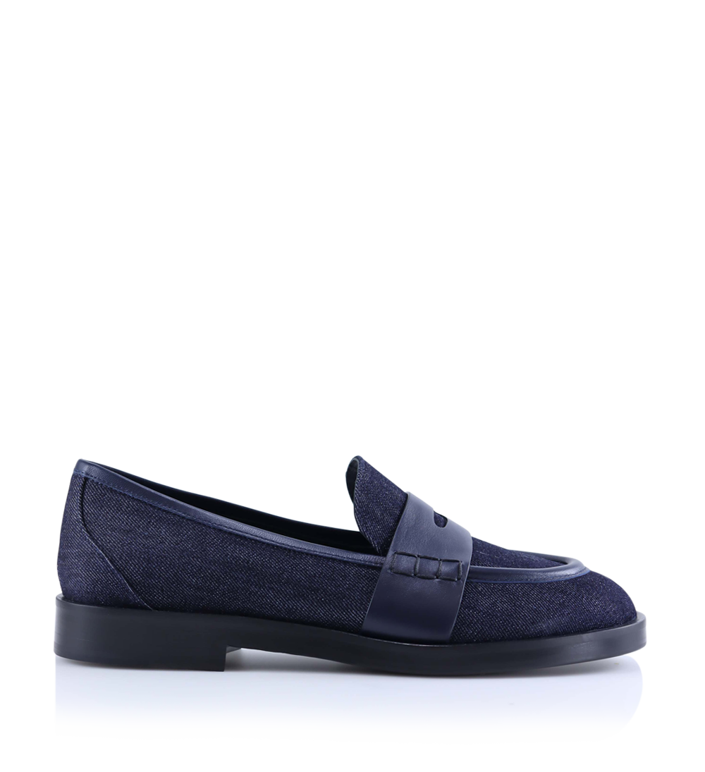 blondie loafers, denim