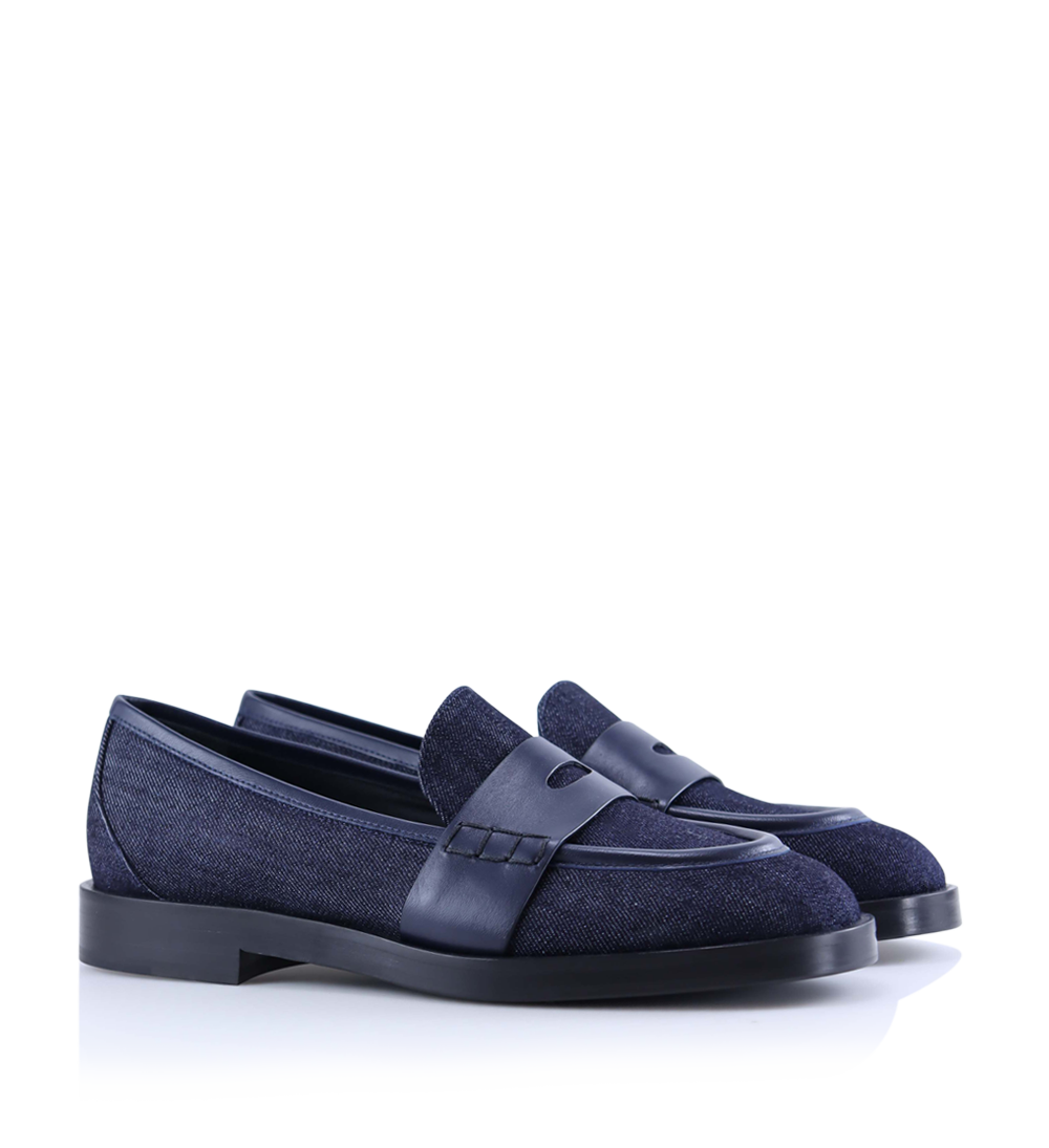 blondie loafers, denim