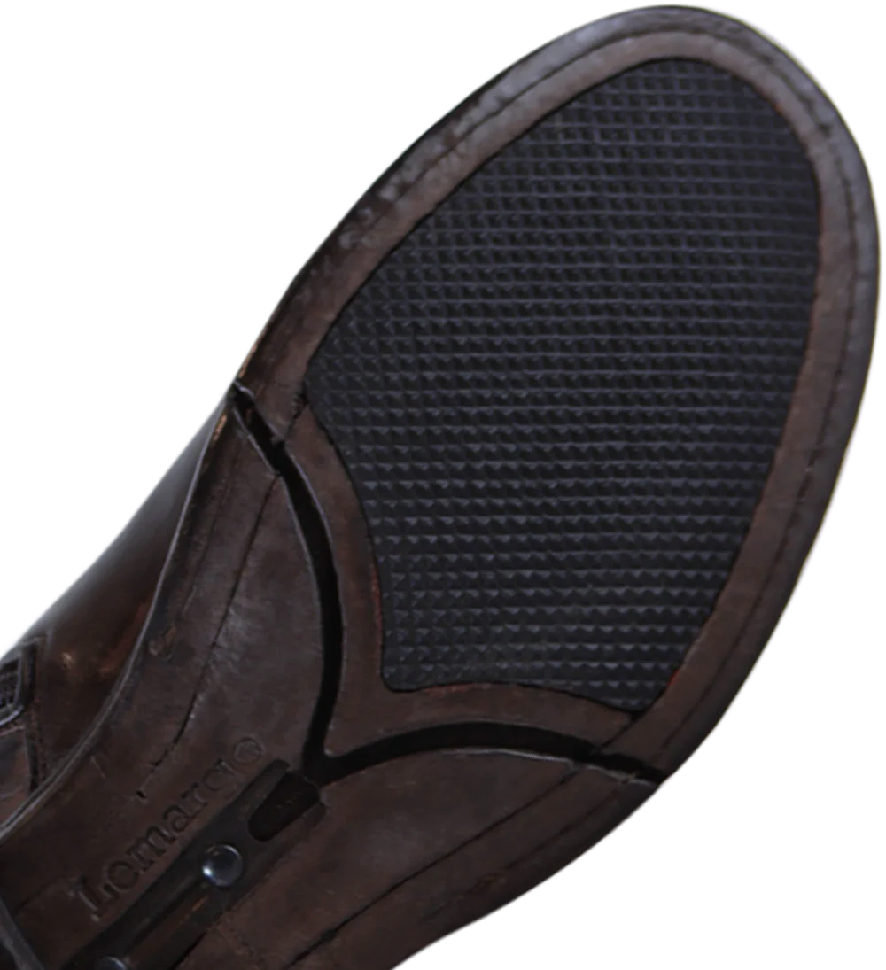 Marta chelsea støvler, mørk brun læder