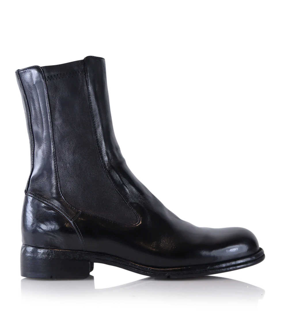 Marta chelsea boots, black leather 