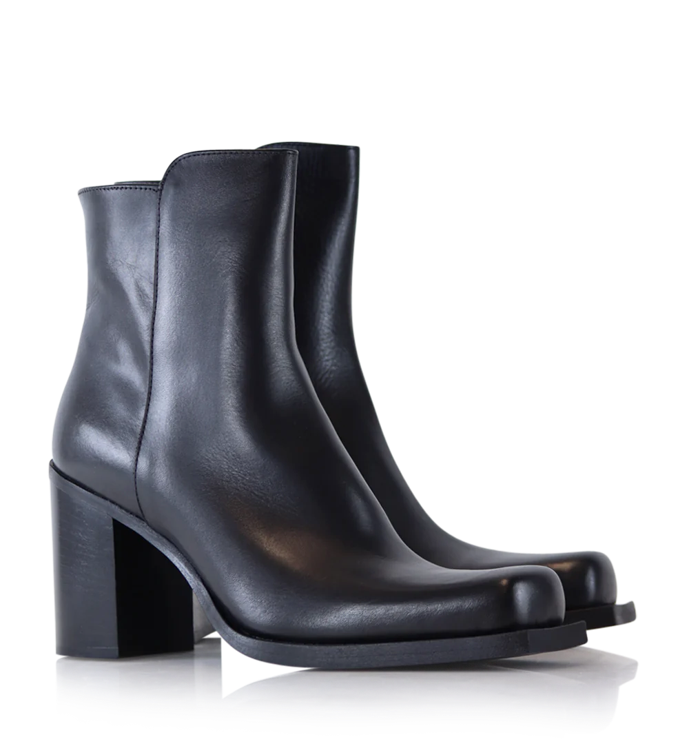 Dawson boots, black leather